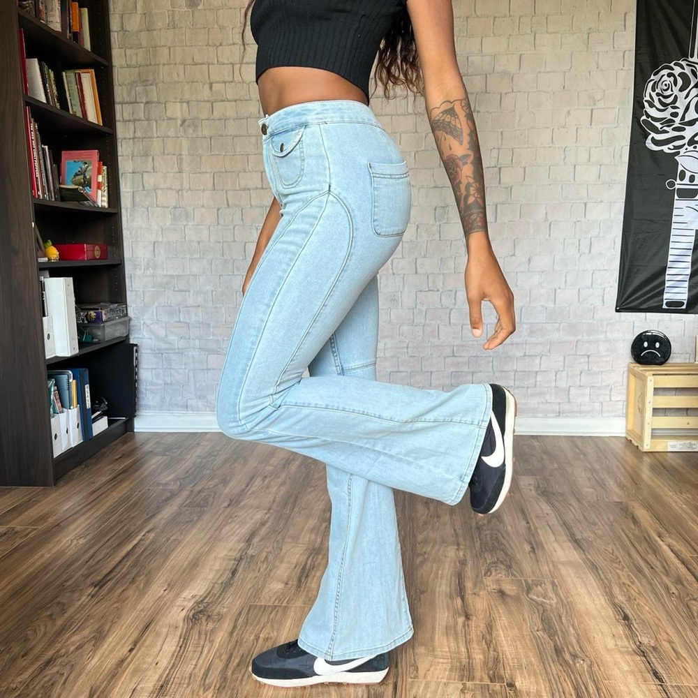 BDG Saddleback Flare Jeans